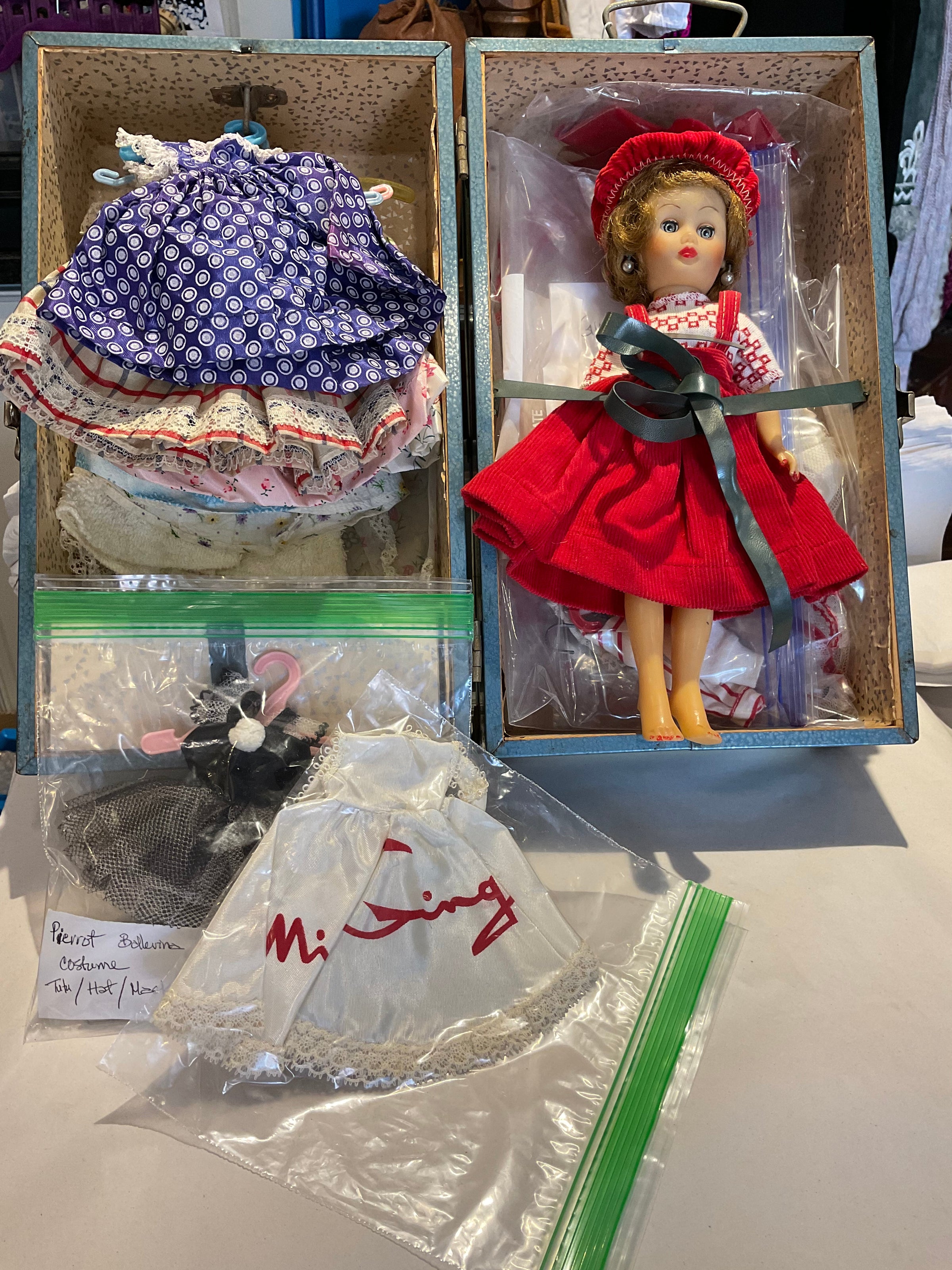 Doll Rage Collectable 1950S MISS GINGER DOLL WITH CLOTHES AND CASE | All The Rage Vintage