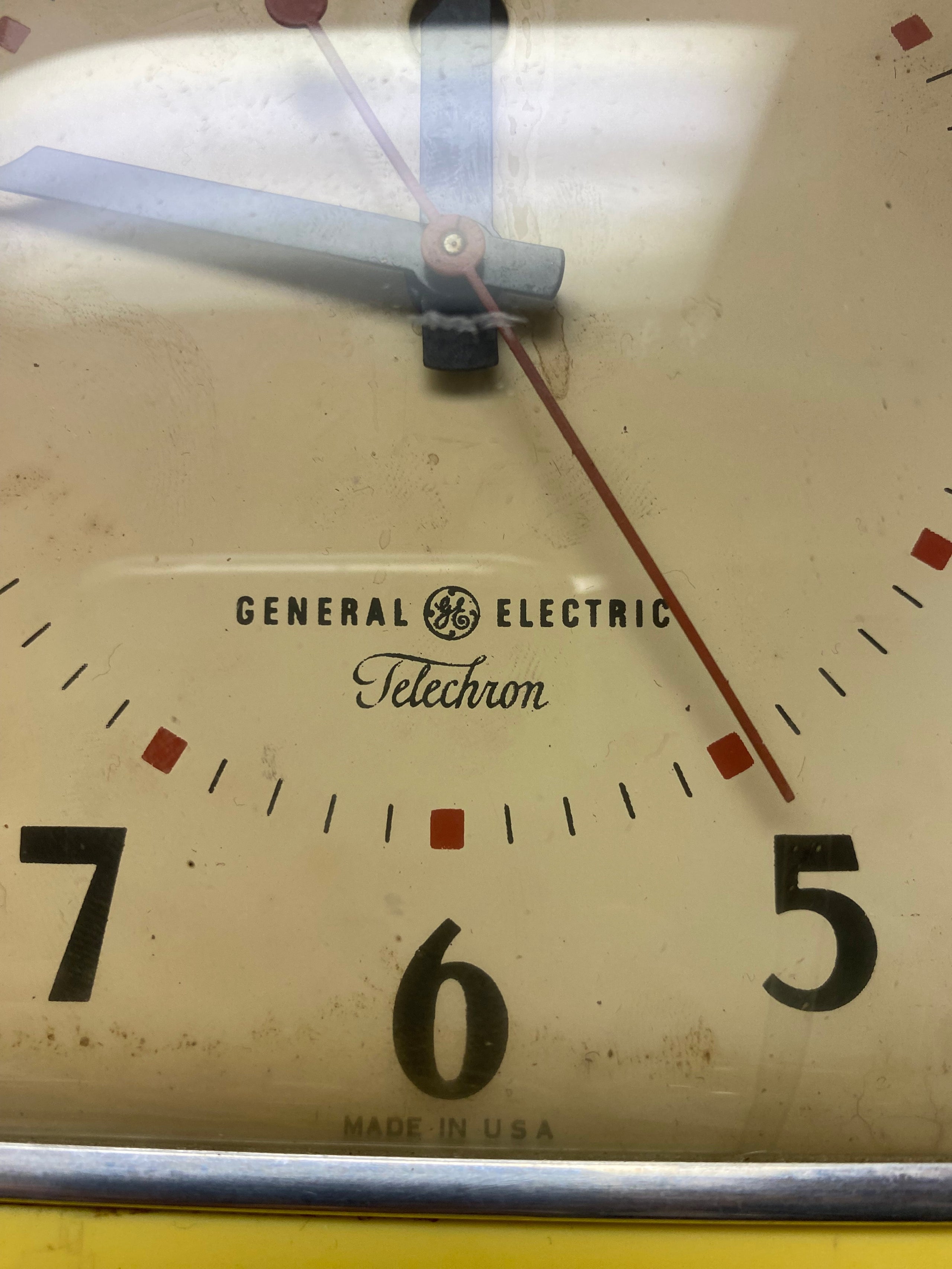 Vintage hot Telechron Wall Clock