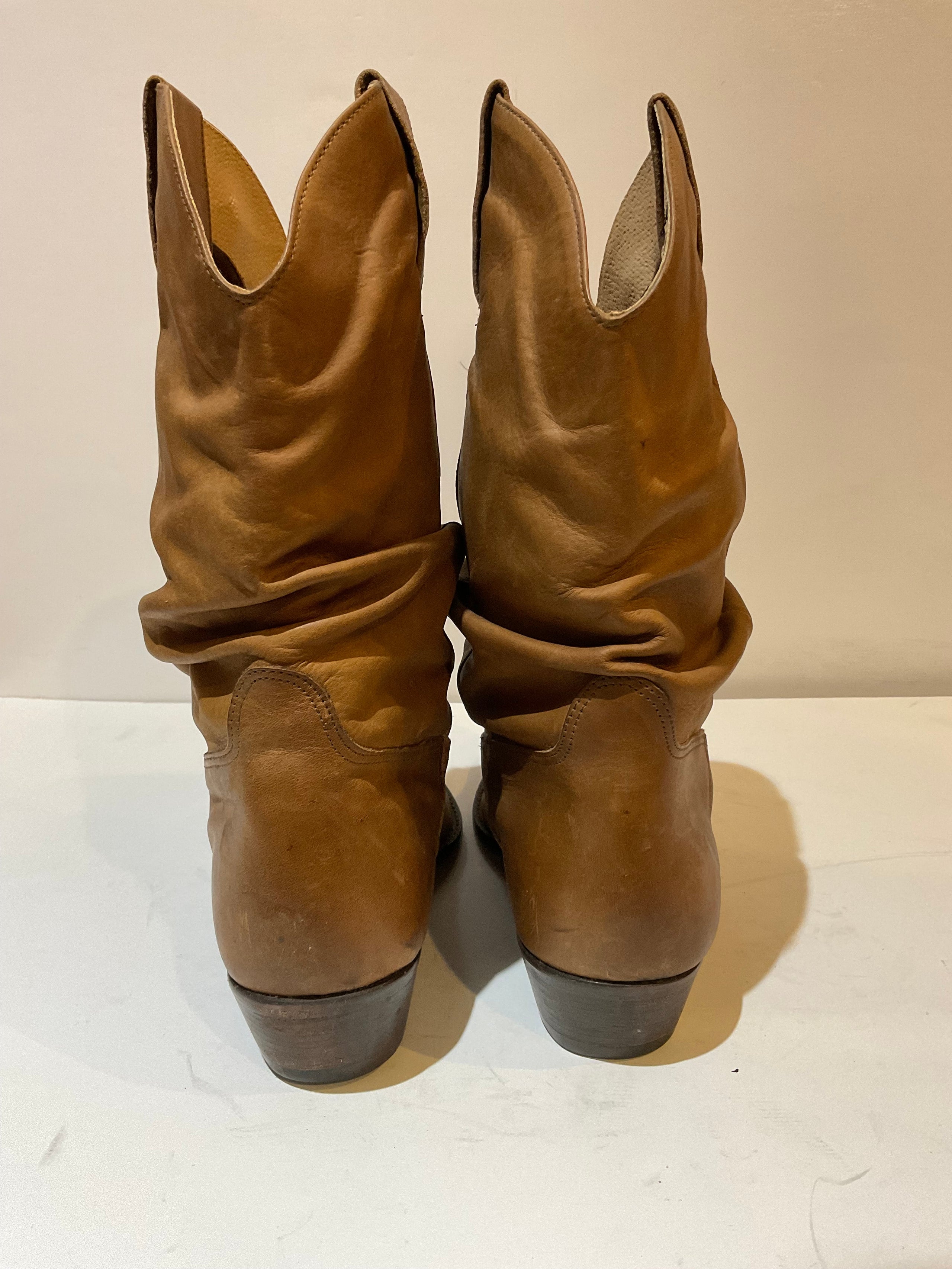 Cowboy slouch boots best sale